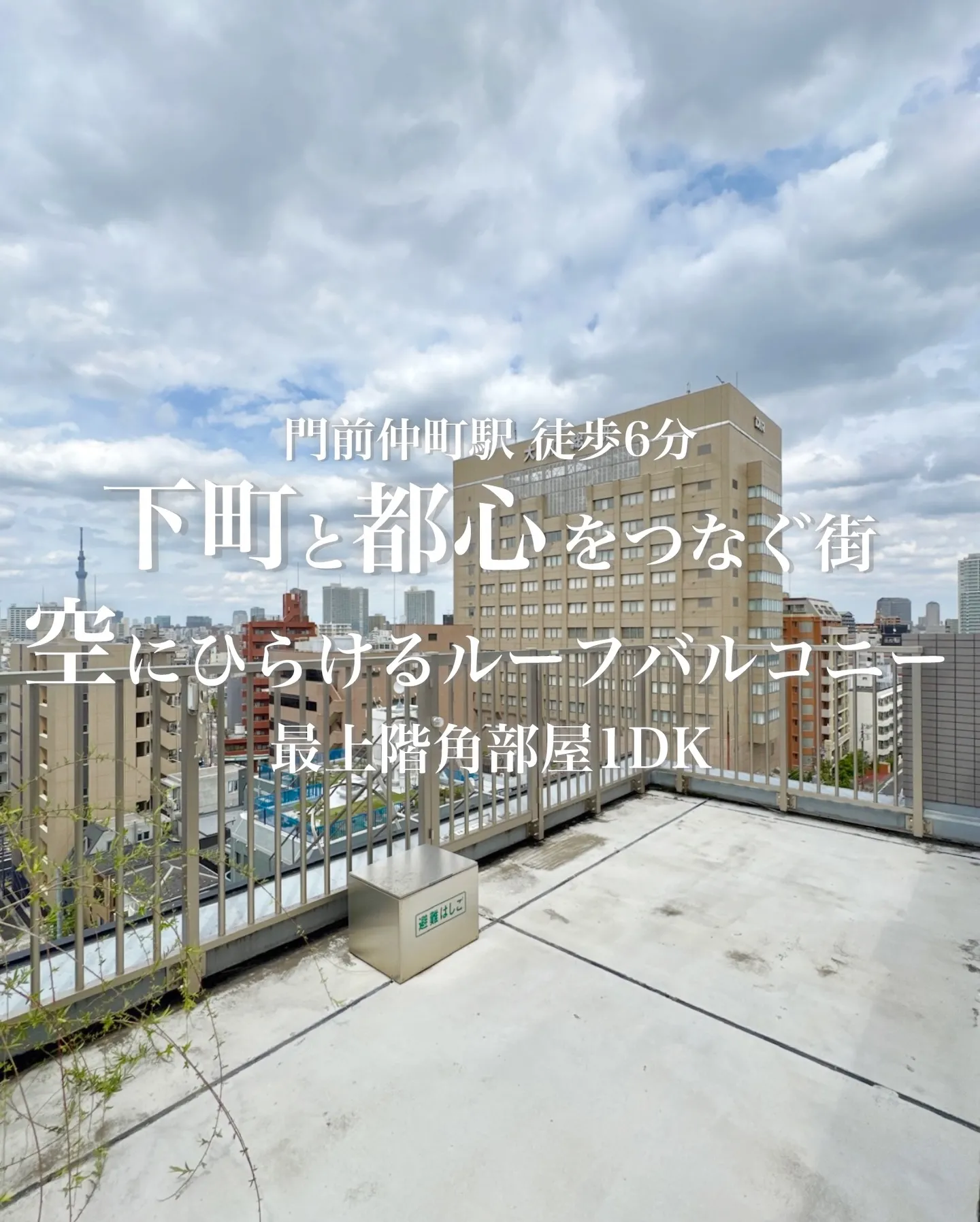 隅田川がたたえる豊かな水とその恵みを享受して育つ緑が囲う門前...