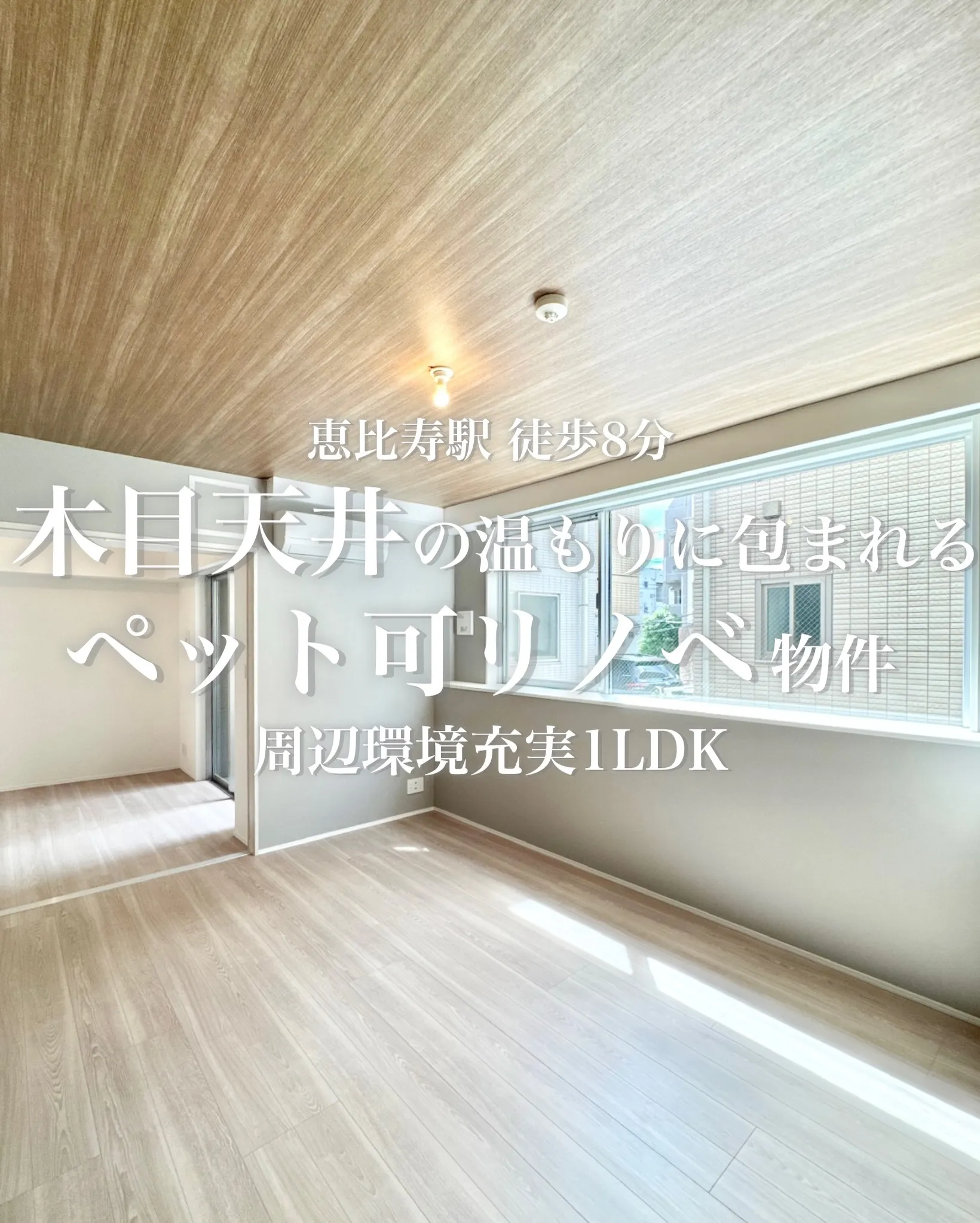 渋谷、代官山、中目黒は徒歩圏。